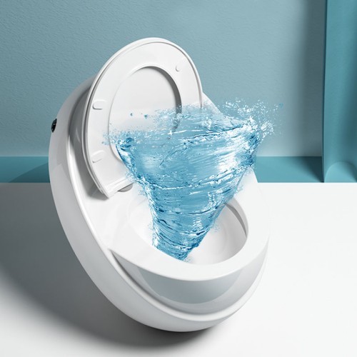 Inodoro Ergonómico con Faldón de Altura ADA