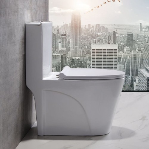 Inodoro de Alto Estándar Compatible con ADA