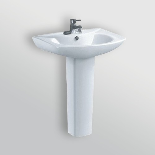 Lavabos con Pedestal de Diseño Moderno 