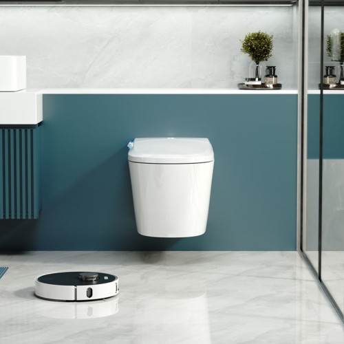 Inodoro de Pared Compacto Moderno para Hoteles