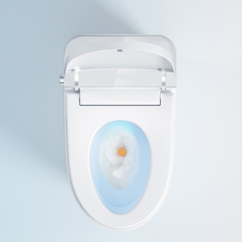Fábrica de Inodoro Ergonómico sin Borde Compacto