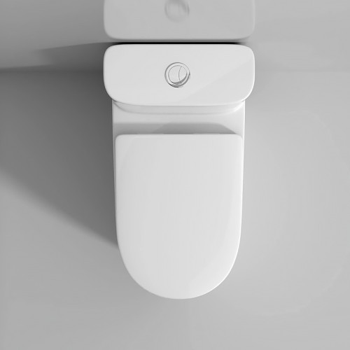 Inodoro Redondo Pequeño para Baño Pequeño