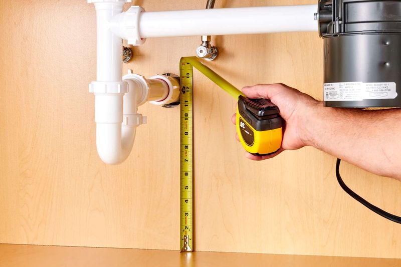typical sink drain size