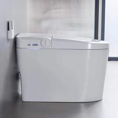 Hygienic Tankless Floor Mounted Toilet for Hotel, Shopping Mall, Hospital