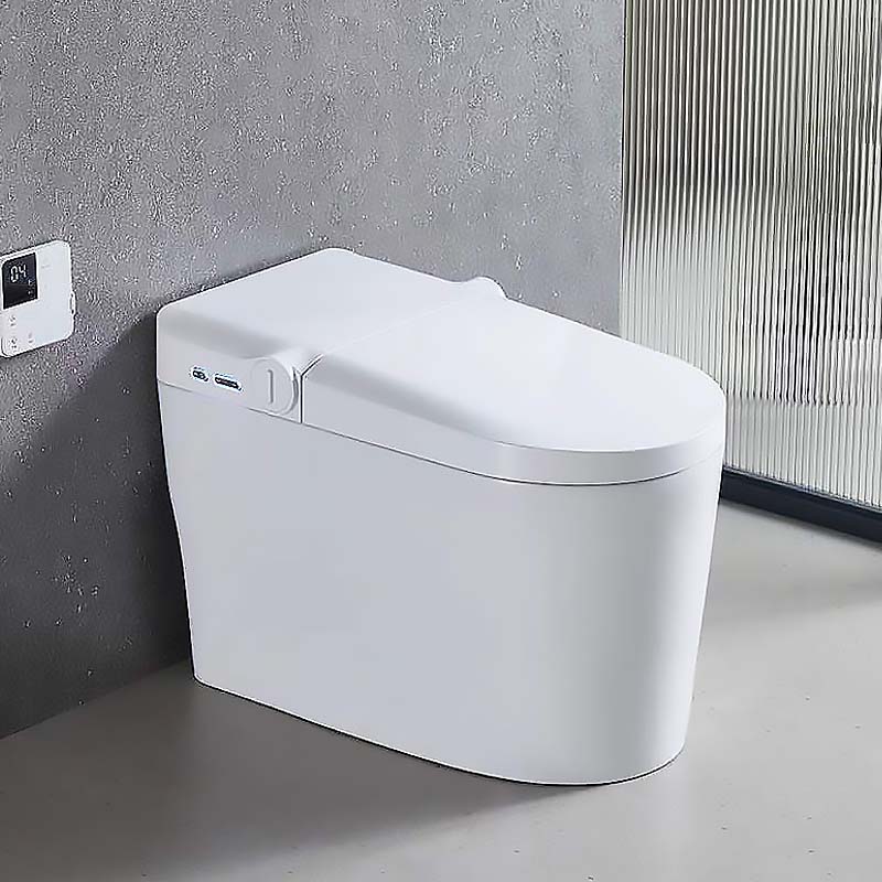 Hygienic Tankless Floor Mounted Toilet for Hotel, Shopping Mall, Hospital