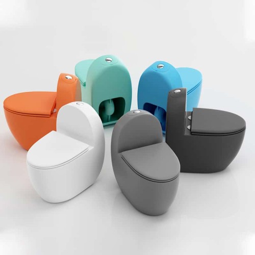 Egg-Shaped Toilet | Colorful Toilets - Jabra Sanitary