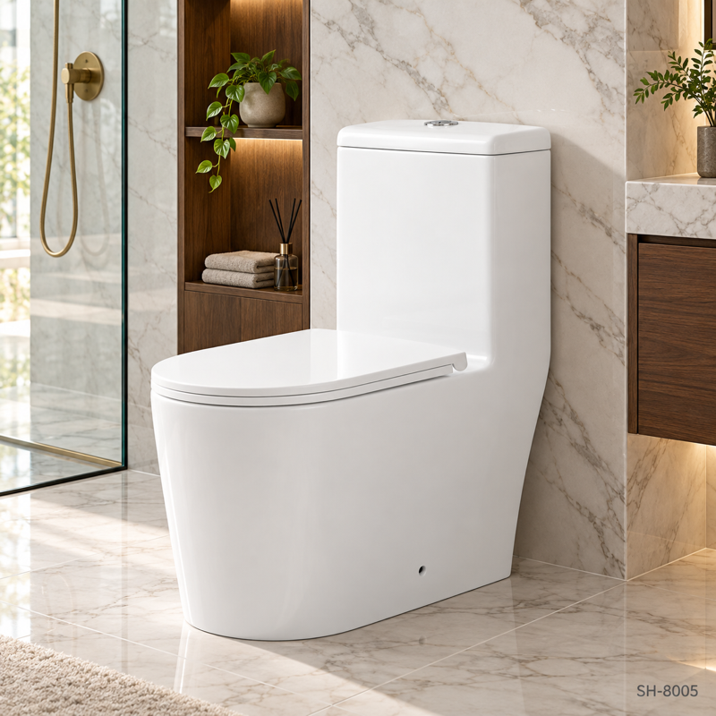 2 in 1 Sit Squat Hybrid Toilet