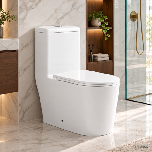 2 in 1 Sit Squat Hybrid Toilet 