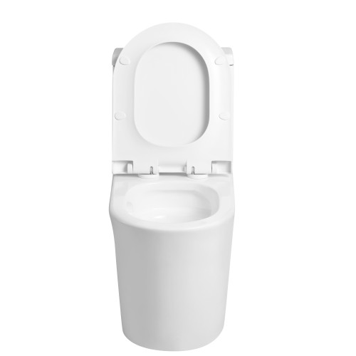 Elongated Full Skirted Trapway Toilet