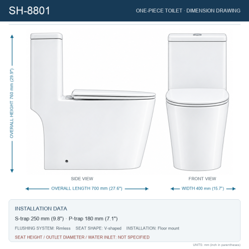 High Standard ADA Compliant Toilet