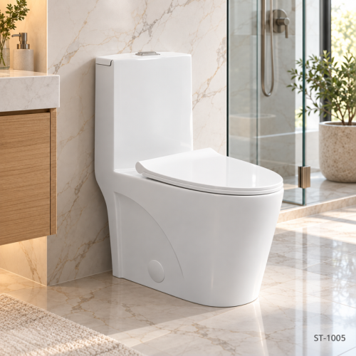 New Design Elongated Skirted Toilet 