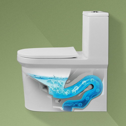 Modern Dual Flush Round Toilet