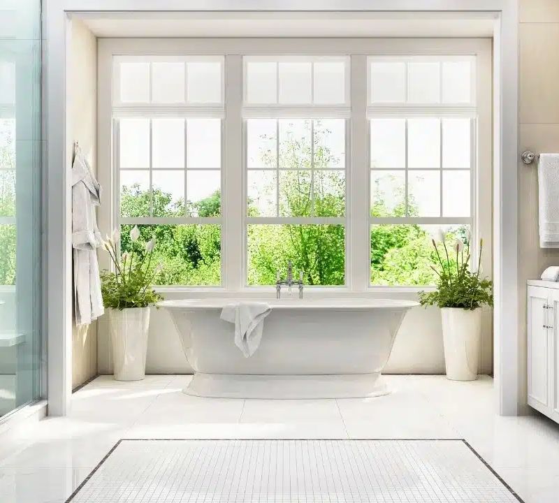 deep tub