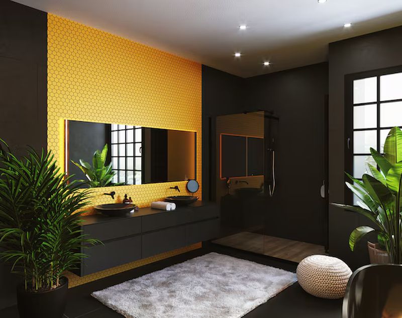 modern bathroom colors