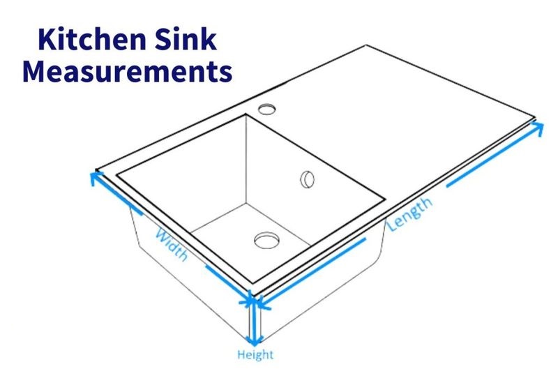 kitchen sink size
