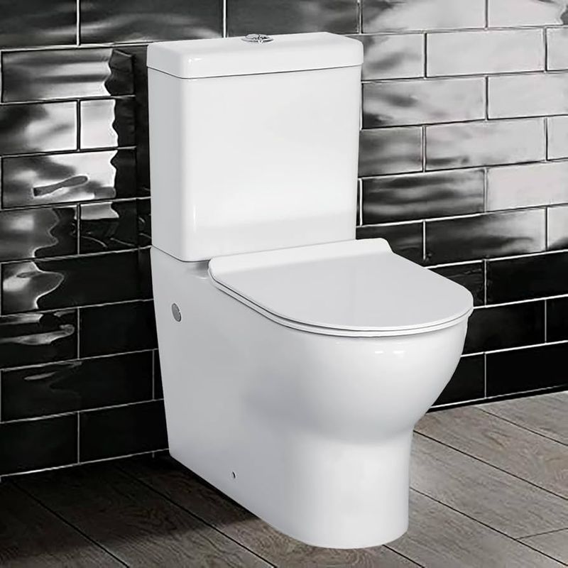 close coupled toilet definition