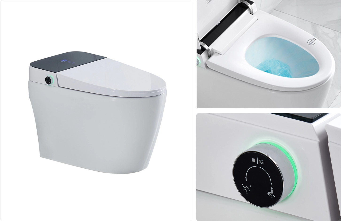 Toilet pintar dengan bidet
